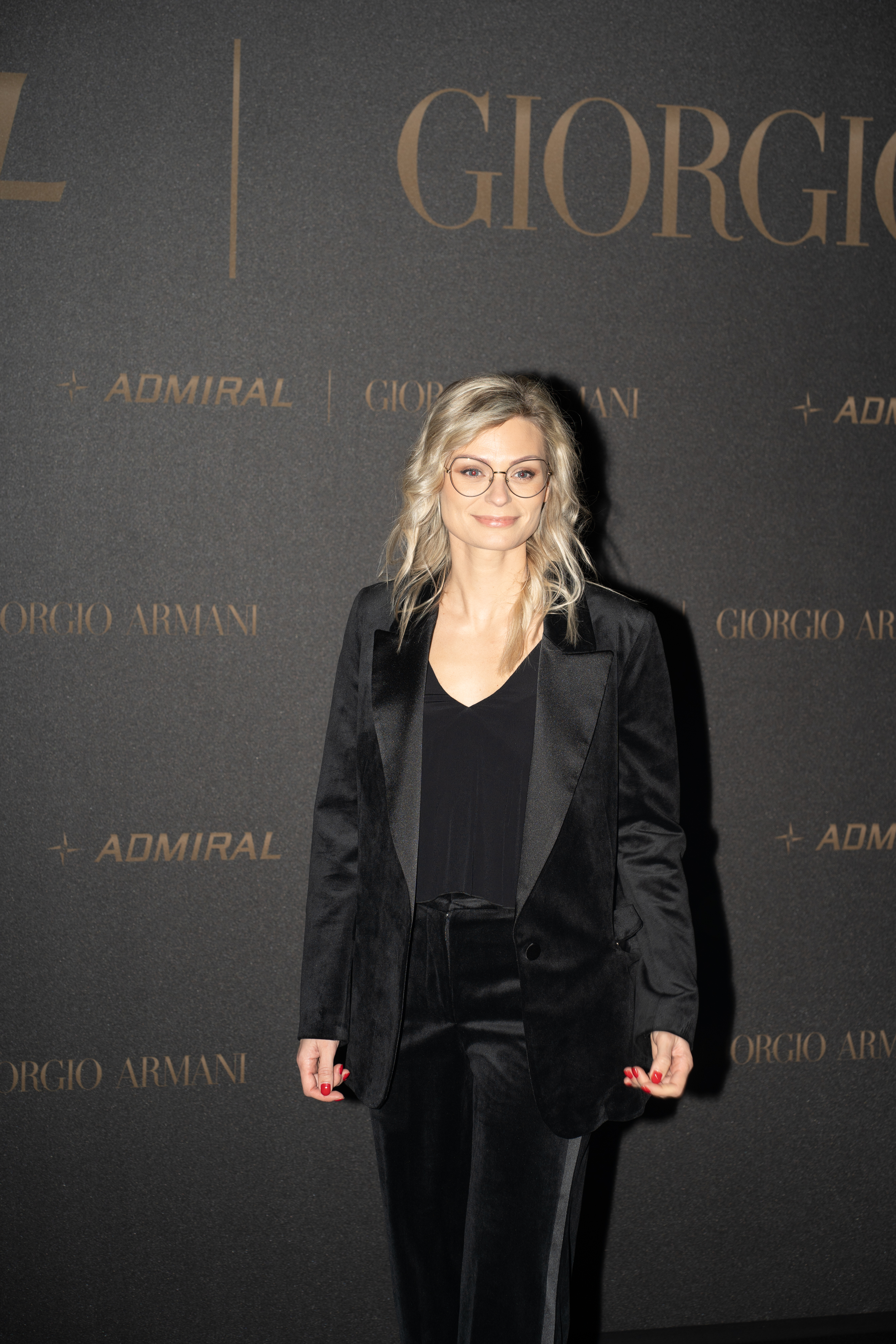 Signe at Admiral x Armani